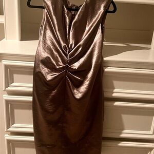 Elegant Metallic Dress